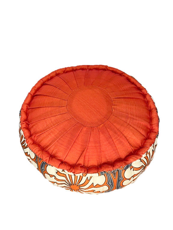 Round meditation cushion - various prints