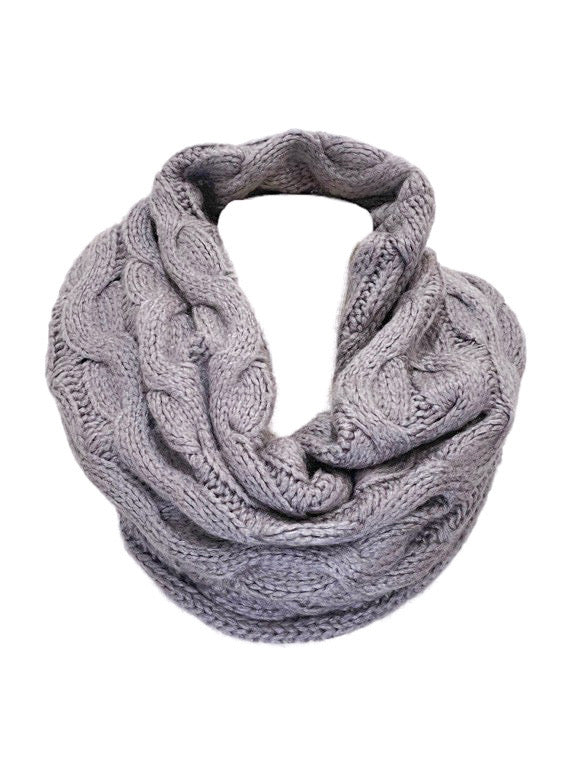 Cable snood - various colours