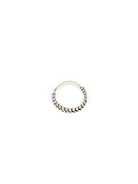 Silver earring or septum ring - sold single