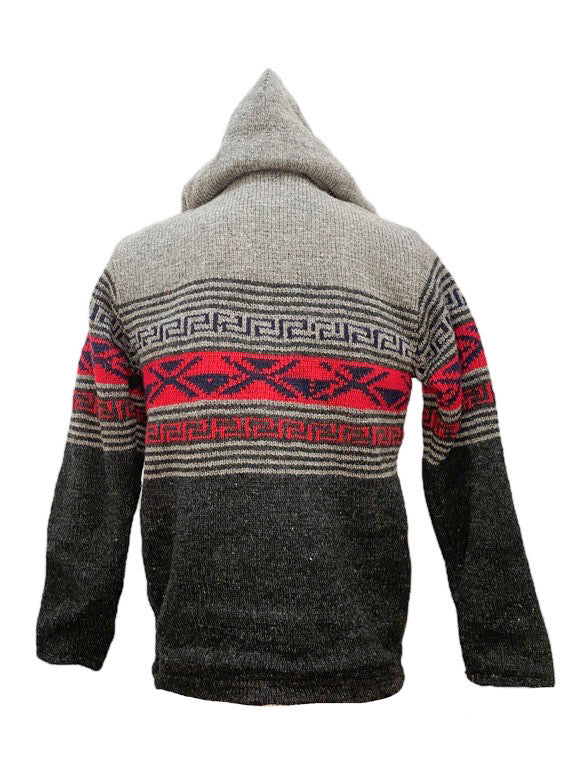 ❤Wool Zip Through Fleece Lined Hoodie