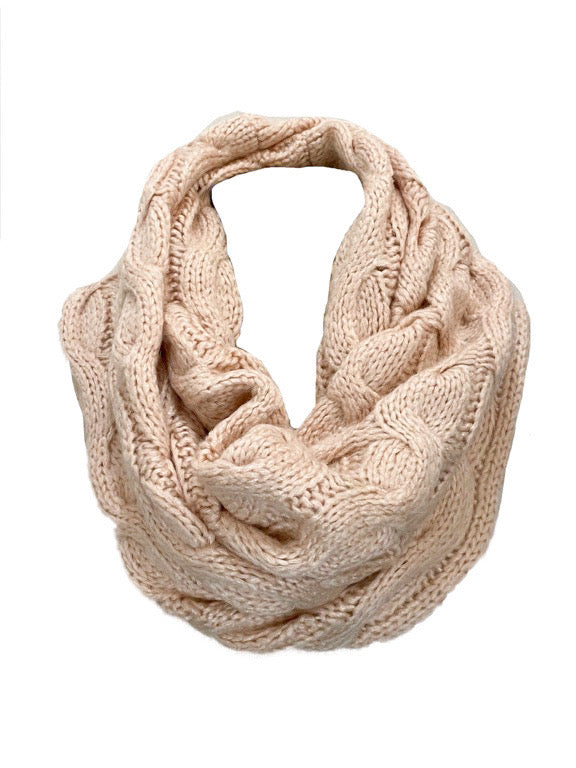 Cable snood - various colours