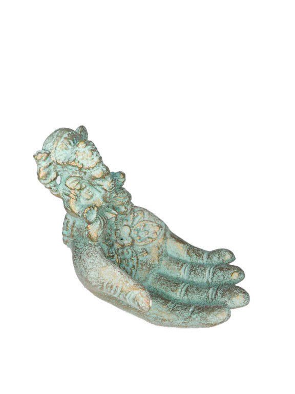 Ganesha hand incense holder - various colours