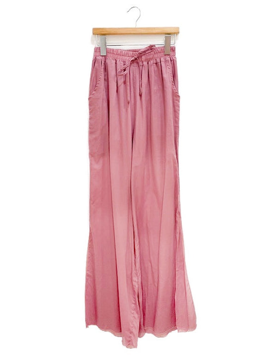 ❤Light-weight cotton pant with side slits and shorts lining - various colours