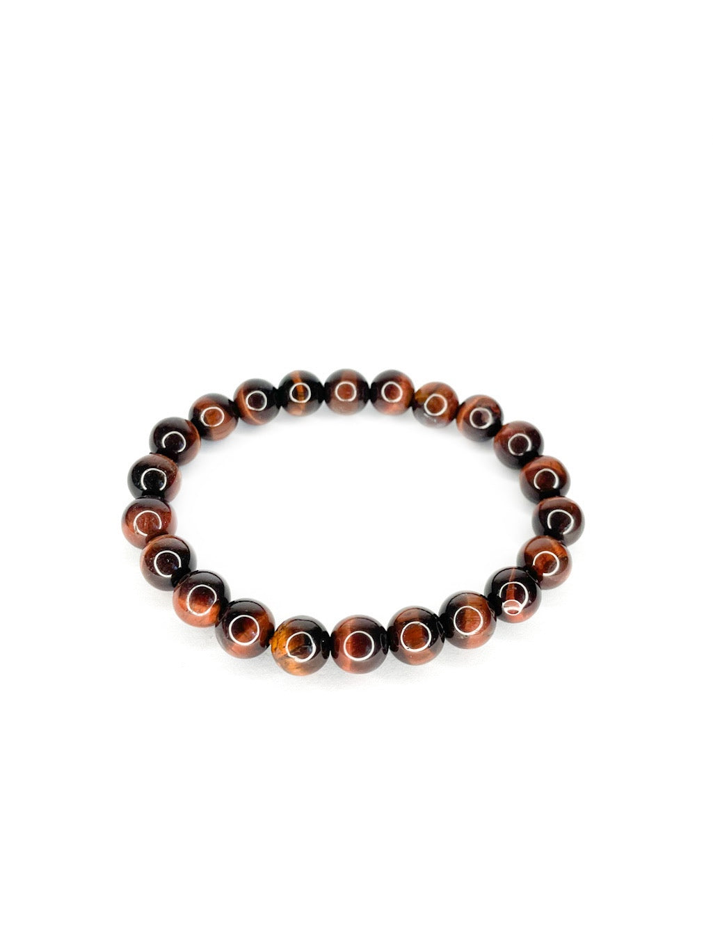 Red tigers eye bracelet - 8mm