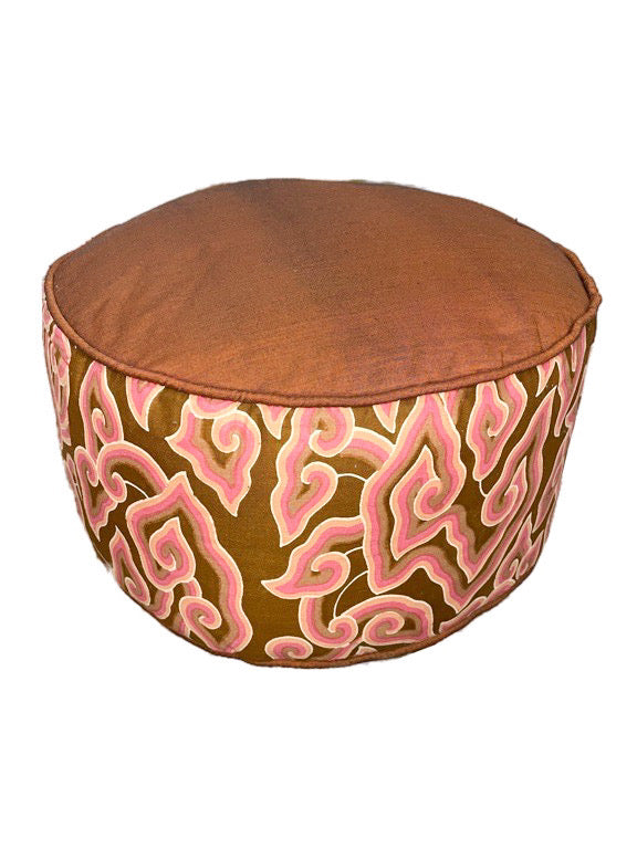 Round cushion for home, mediation & yoga - various prints