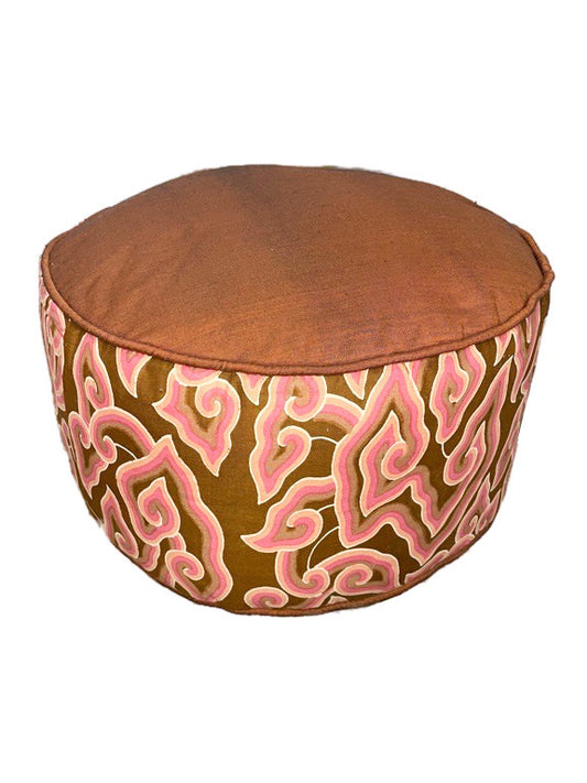 Round cushion for home, mediation & yoga - various prints