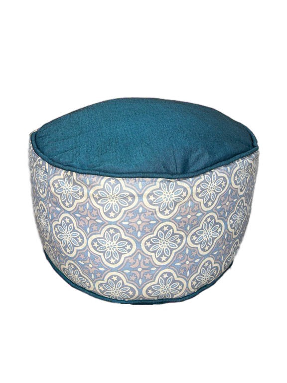 Round cushion for home, mediation & yoga - various prints