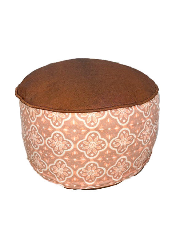 Round cushion for home, mediation & yoga - various prints