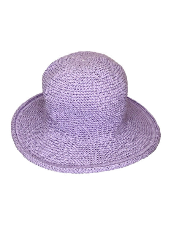 Kids cotton crochet hat - 27cm diameter - various