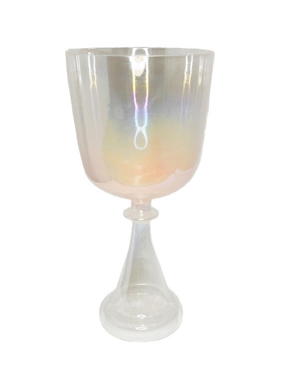 Crystal singing bowl
'Grail' F note