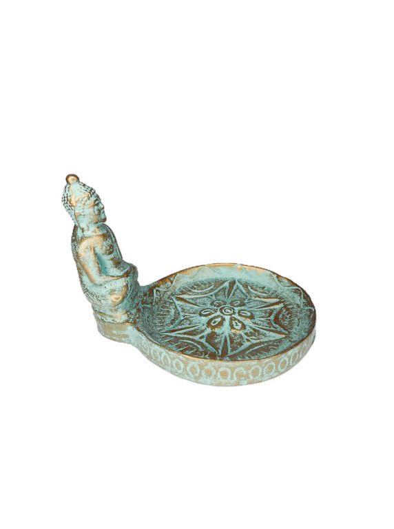 Buddha flower incense holder - various colours