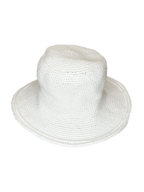 Kids cotton crochet hat - 27cm diameter - various