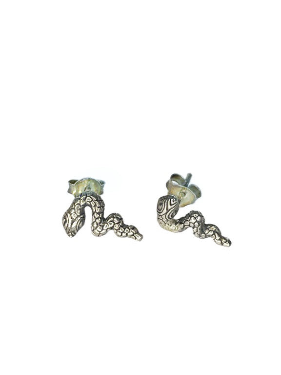 Silver stud earrings - various designs