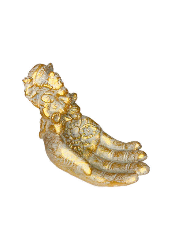 Ganesha hand incense holder - various colours