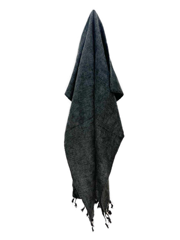 Soft touch woven shawl - medium - various