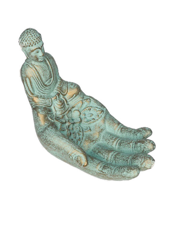 Buddha hand incense holder