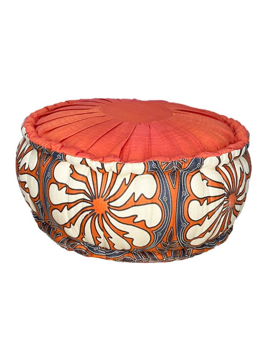 Round meditation cushion - various prints