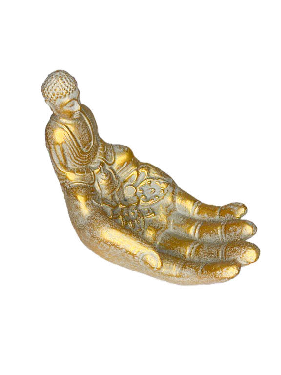Buddha hand incense holder