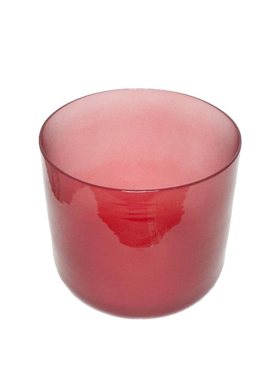 Crystal singing bowl C note - Red
