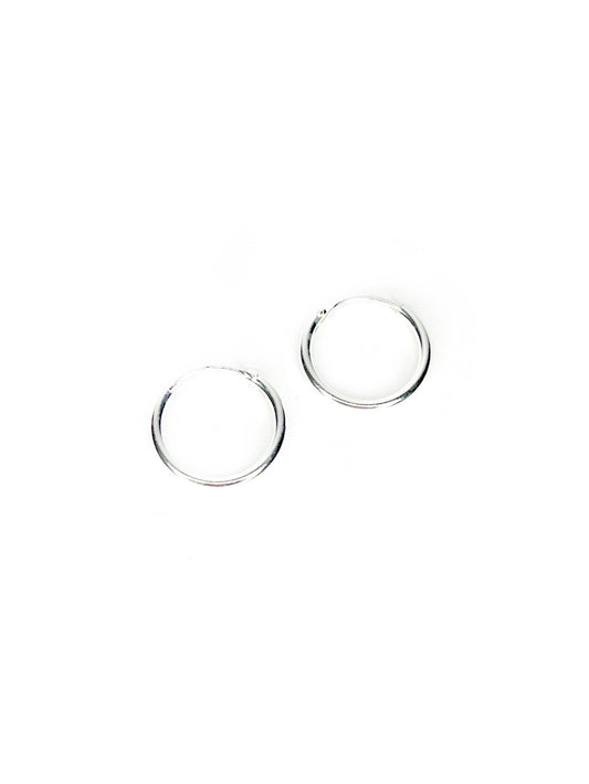 Silver earrings