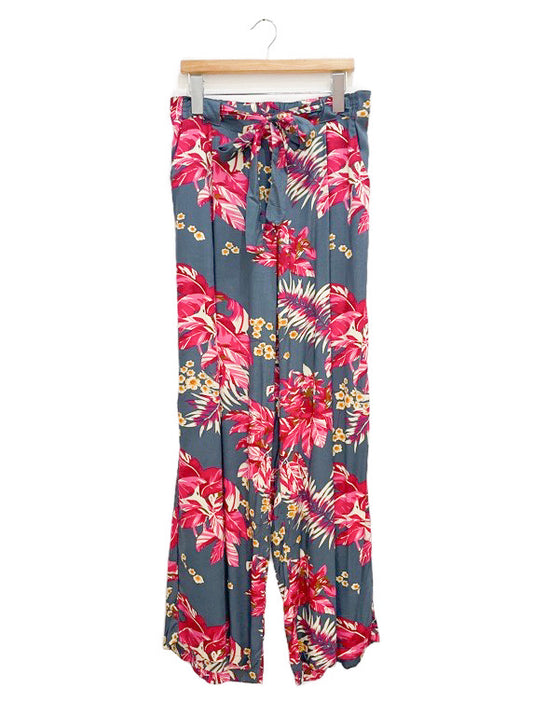 Tali long pant printed & plain with tie belt - various prints and white