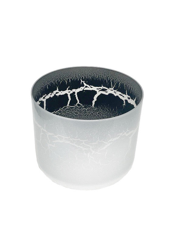 Crystal singing bowl
D note