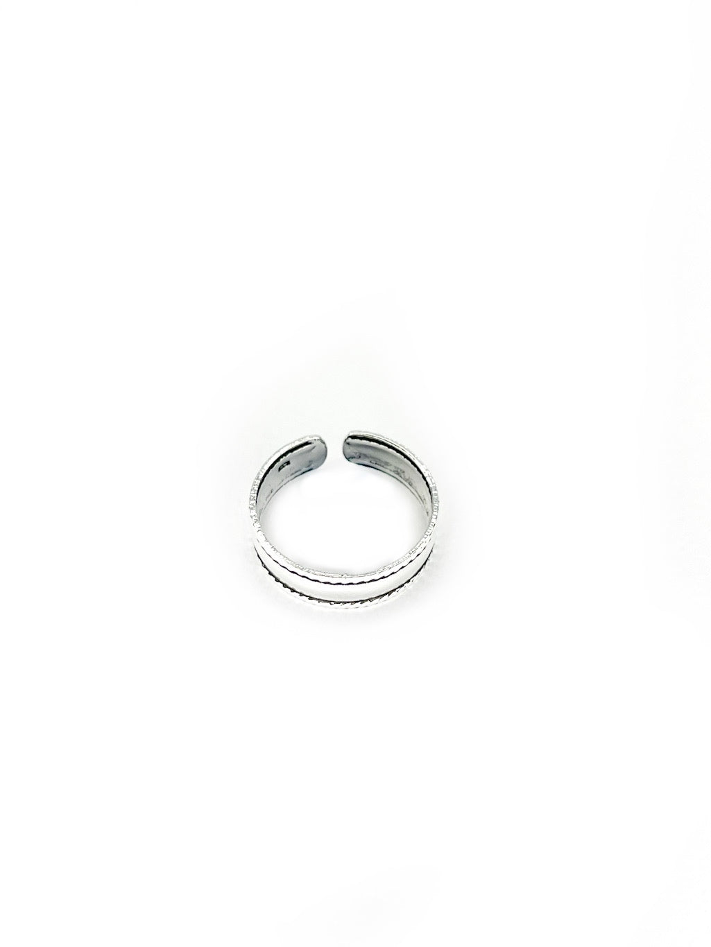 Silver toe rings-various patterns
