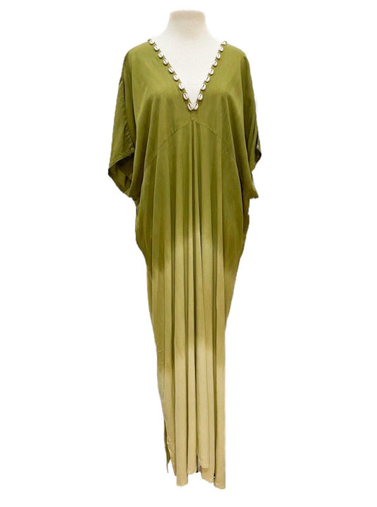 Giorgia ombre dress with cowry trim - various colours