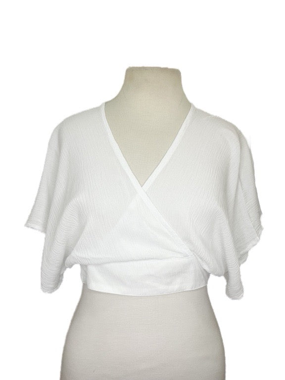 Little crop top in crinkle - various