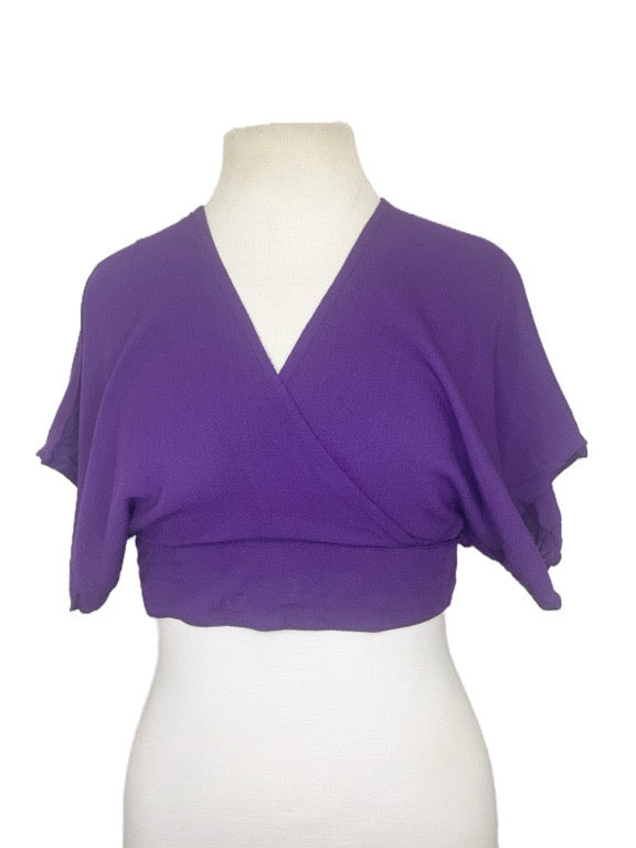 Little crop top in crinkle - various