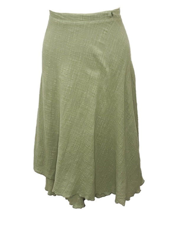New wrap skirt cotton