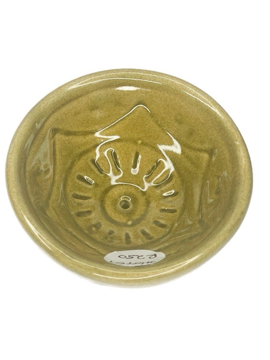 Baki 3 round incense holder- various colours