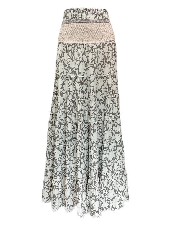 Maxi tiered skirt or dress - various