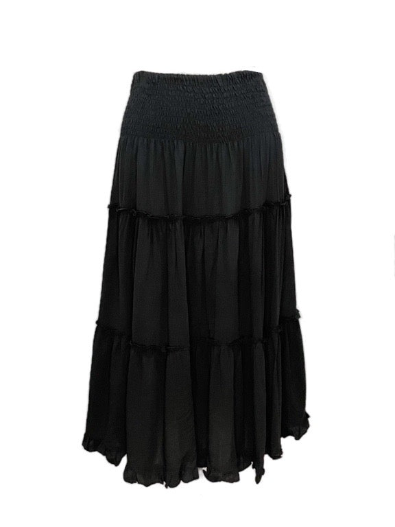 3/4 tiered skirt - various prints