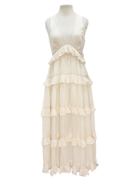 Organic cotton maxi dress