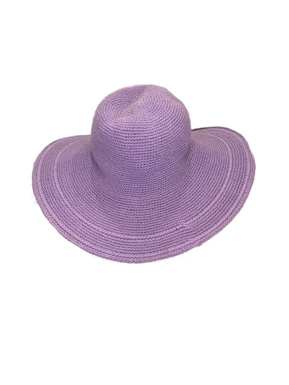 Cotton crochet hat - 38cm diameter - various