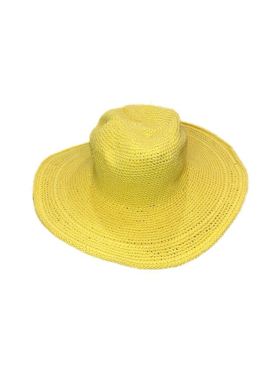 Cotton crochet hat - 38cm diameter - various