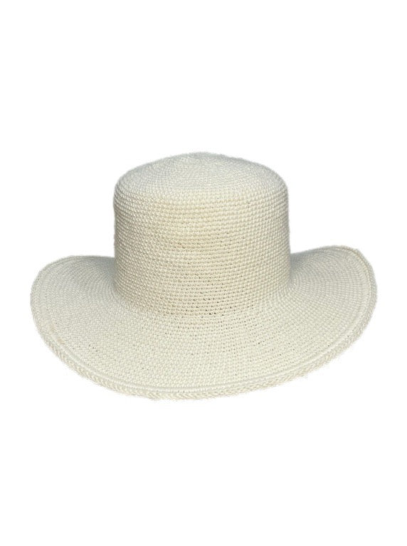 Cotton crochet hat - 35cm diameter - various