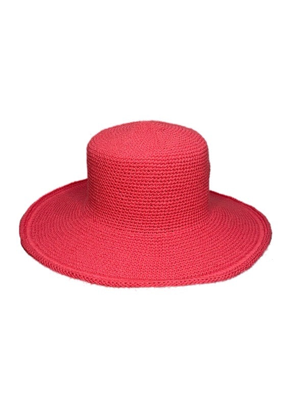 Cotton crochet hat - 35cm diameter - various