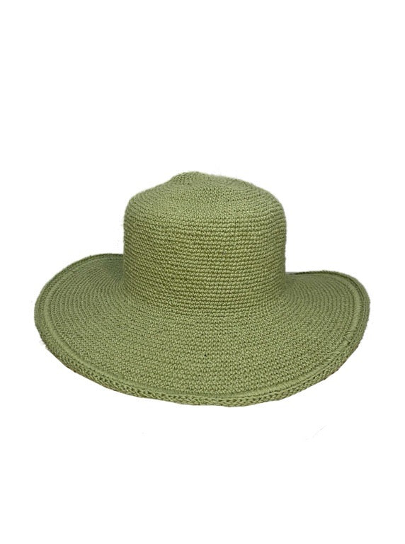 Cotton crochet hat - 35cm diameter - various