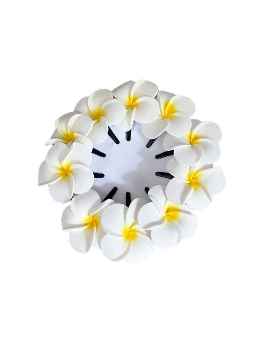 Frangipani hair clip small - sold individualy