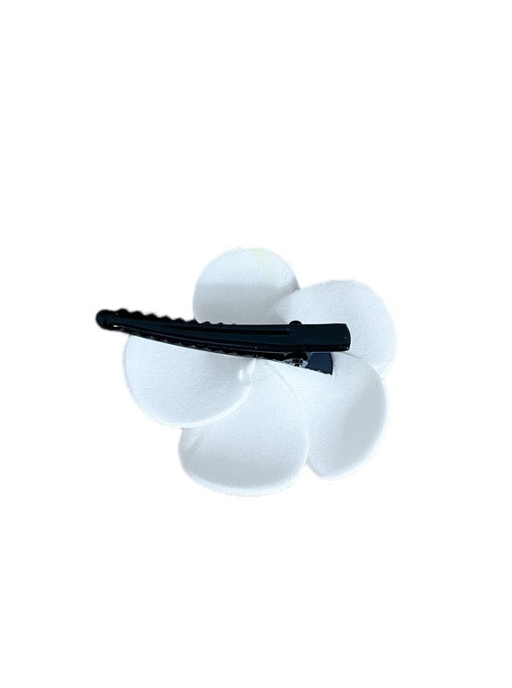 Frangipani hair clip small - sold individualy