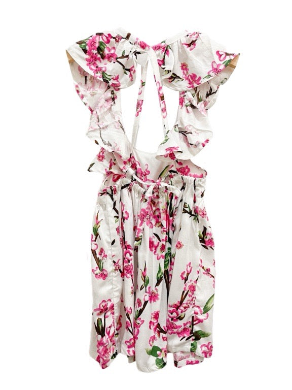 Charlie cross back kids dress - various