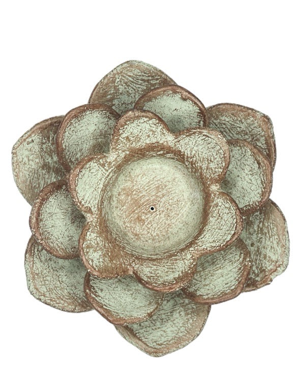 Flower incense holder