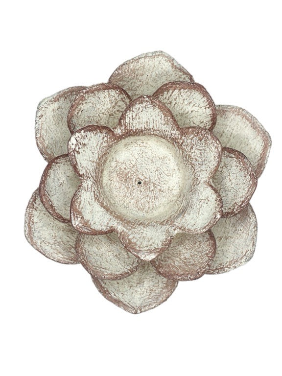 Flower incense holder