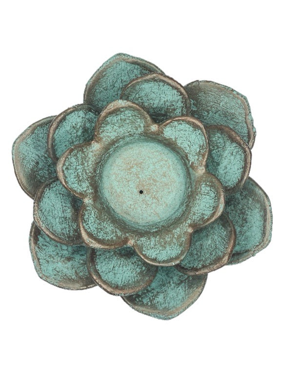 Flower incense holder
