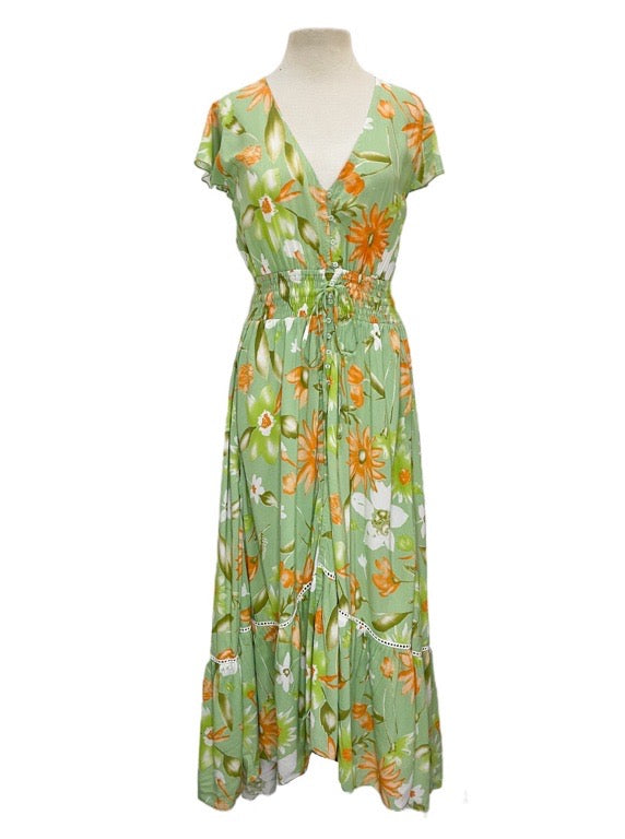 Summer dress - Nafisa open back
