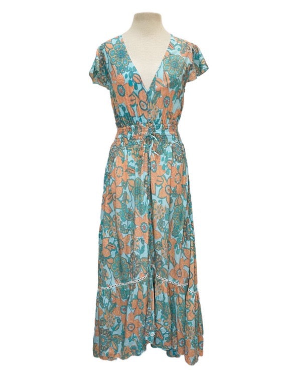 Summer dress - Nafisa open back