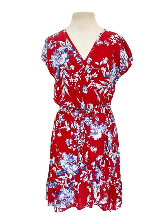 Lily short wrap dress - various