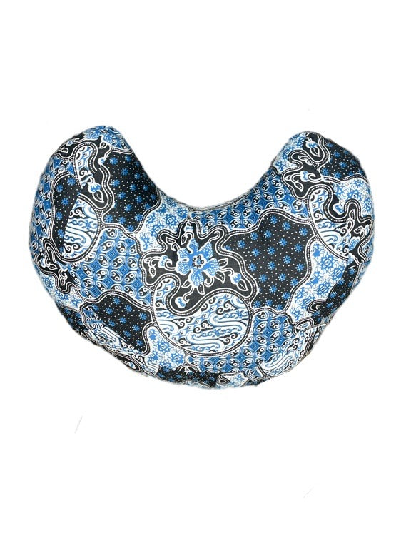 Half moon meditation cushion printed - various